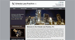 Desktop Screenshot of michentertainmentlawyer.com